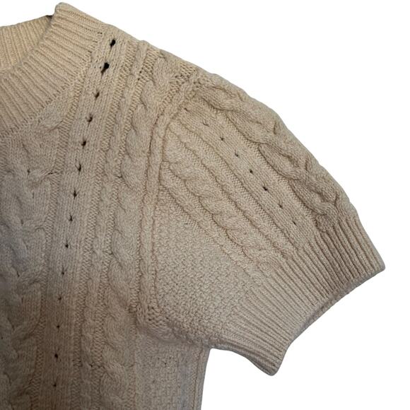 Intimately Free People Short & Sweet Brami Butter Yellow Baby Tee Sweater Size S - Picture 5 of 9